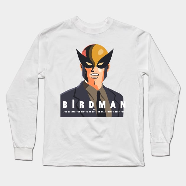 Harvey Birdman Long Sleeve T-Shirt by Beetlebum